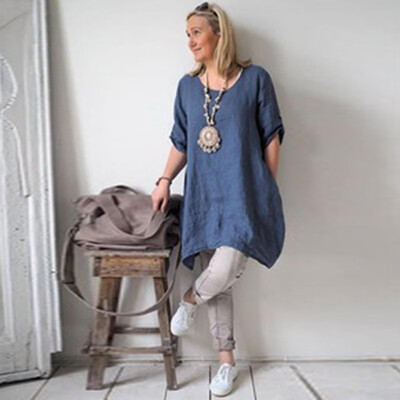 

Cotton&flax jacket with short sleeves