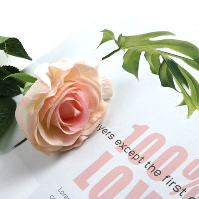 

Artificial Peony Branch Romantic Large Rose Flower for Home Shop Decor Fake Flower Bouquet Supply Simulation Rose for Lady Gift