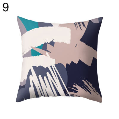 

Abstract Color Block Pillow Case Cushion Cover Sofa Bedroom Car Cafe Decoration