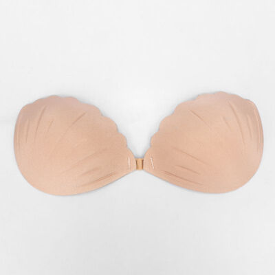 

Sexy Ladies Shell Thickening Invisible Silicone Chest Plus Size Stickers Wedding Dress Strapless Underwear