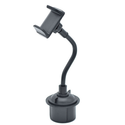

Water Cup Long Hose Mobile Phone Bracket Black Car Shockproof Square Scratching