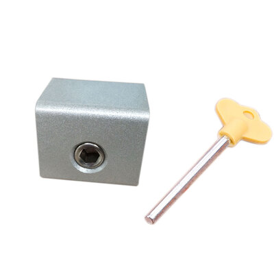

6 Pcs Kids Adjustable Sliding Window Security Locks Stops Keys Aluminum Alloy Door Frame Safety