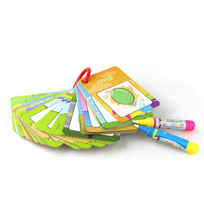 

YIWULA26PCS Digital Card Magic Water Painting Card Drawing Pattern Graffiti Toys