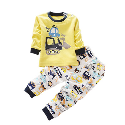 

Autumn Newborn Infant Clothing Baby Boy Girl Clothes Long Sleeve Top Pants Sport Suit Baby Clothing Set 2 Pcs