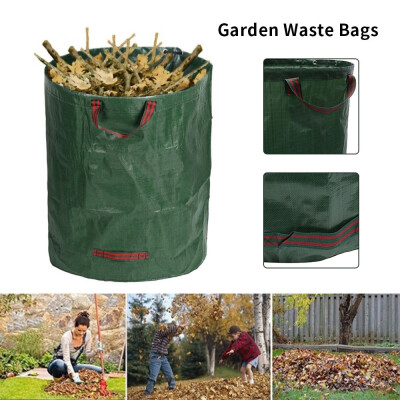 

72 Gallons Large Garden Waste Bag Strong Rubbish Sack Waterproof Heavy Duty