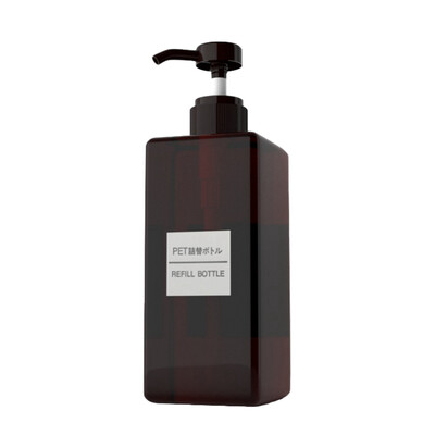 

250450650ML Pressing Bathroom Liquid For Cosmetic Shampoo Shower Gel Liquid Soap Foam Dispenser Container Bottle Hand Pump