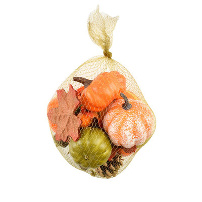 

Creative Simulation Pumpkin Acorn Maple Leaves Pine Cone Halloween Artificial Decoration Shooting Wedding Props