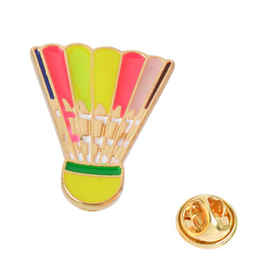 

Bow Horse knight Bowling Badminton Brooch For Women Men Heart Sportswear Badge Pins Button Sports Jewelry