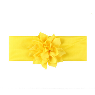 

12 colors Baby Girl Turban Floral Headband Newborn Baby Girl Headbands Elastic Kids Toddler Hair Band