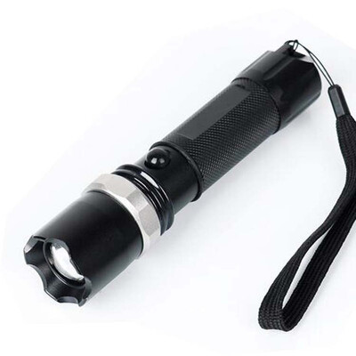 

Aluminum alloy multi-function rechargeable flashlight - outdoor lighting zoom led glare long-range flashlight