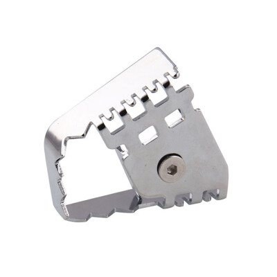 

Replacement for R1200GS F800GS F700GS F650GS R1150GS Silver Rear Brake Lever Pedal Amplified Peg Pad Extender