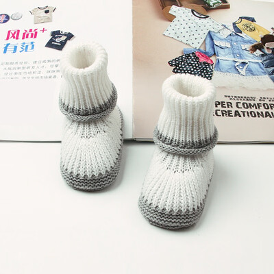 

Newborn Baby Boys Girls Shoes Infant Soft Soled Shoes Sock Infant Toddler Anti-slip Knitted Floor Socks