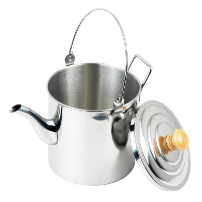 

2000ml Camping Pot Outdoor Stainless Steel Tea Kettle Coffee Pot