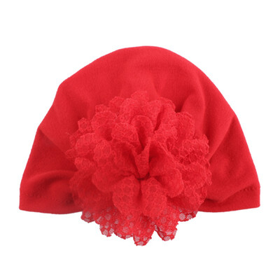 

New Baby Girl Flower Elastic Hats Turban Cap Cute Soft Infant Hair Accessories