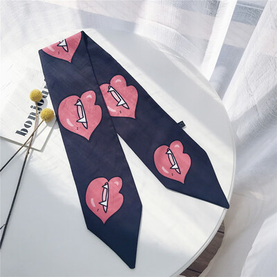 

Gobestart Vintage Elegant Designs Silk Satin Feel Ladies Small Square Head Neck Scarf