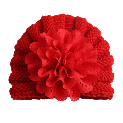 

Newborn baby hat Flower Bowknot baby cap Infant Girls autumn hats Hospital Cap Soft Cotton Toddler Knit newborn baby photo prop