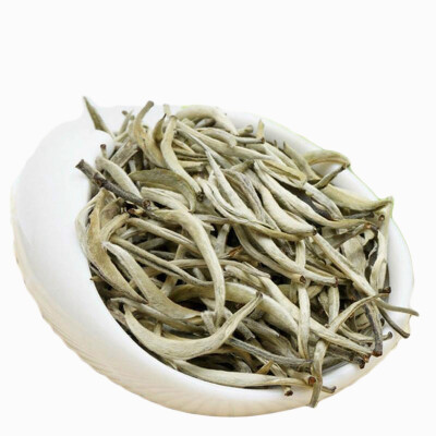 

C-PE067 Free shipping 100g Silver Needle White Tea Baihaoyinzhen TeaAnti-old tea