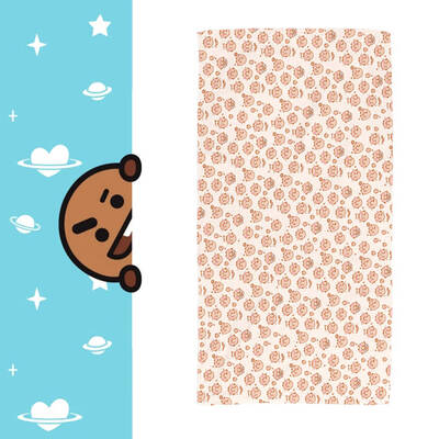 

Christ For Givek Kpop BTS Towel Tapestry Single Side Cartoon Portrait Household Products for Family&Friend 137 x 295 inch