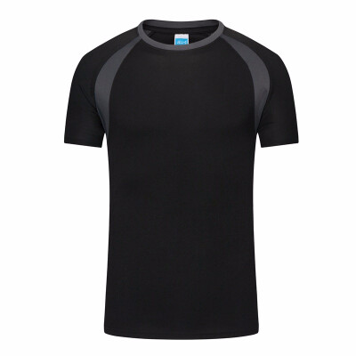 

Mens Breathable T Shirt Quick Dry Athletic Wicking Cool Running Gym Sports Tops