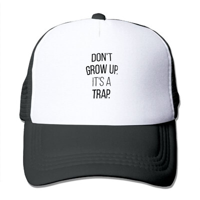 

Dont Grow up Its A Trap Summer Sun Protection Mesh Cap Baseball Hat Cap Adjustable