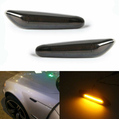 

1 Pair Of LED Side Marker Turn Signal Lights For BMW E90 E91 E92 E93 E46 E60 E82