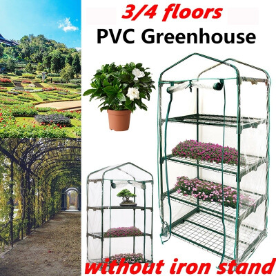 

Transparent Rectangle Waterproof PVC Warm Garden Tier Mini Household Plant Greenhouse Cover without Iron Stand