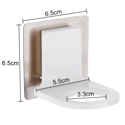 

Bathroom Wall Mounted Magic Sticky Shampoo Organizer Hook Repeat Use Shower Hand Soap Bottle Hanging Holder