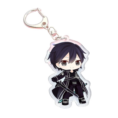 

CAR-TOBBY Anime Sword Art Online SAO Yuuki Asuna Acrylic Keyring Keychain