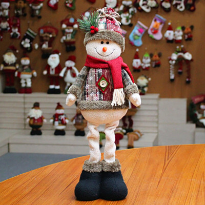 

Household Christmas Decoration Dolls Santa Claus Elk Snowman Window Decoration Christmas Supplies Christmas Decoration Dolls