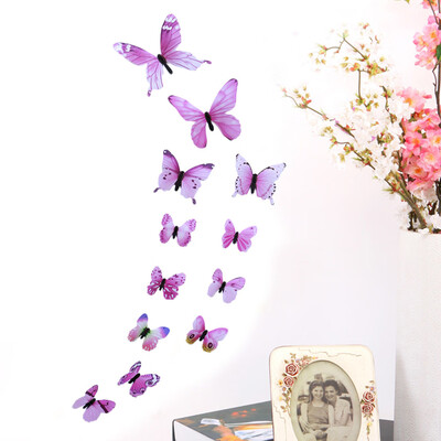

Gobestart 3D DIY Wall Sticker Stickers Butterfly Home Decor Room Decorations New BU