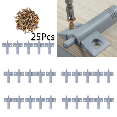 

25PCS Kitchen Cabinet Door Stop Drawer Soft&Silent Close Closing Damper Shock Absorbers with Screws