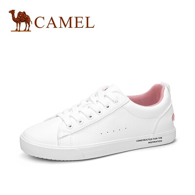 

Camel CAMEL Womens Youthful Letters Round Head Strap White Shoes A91278605 WhitePowder 35
