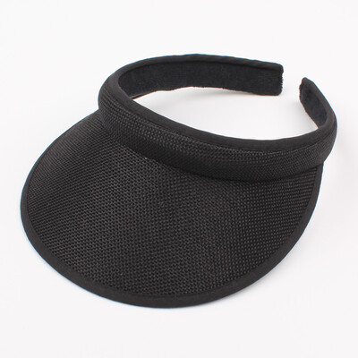 

Kids Summer Sun Visors Cap Empty Top Broad Wide Brim Topless Headband Children Hat Headwear