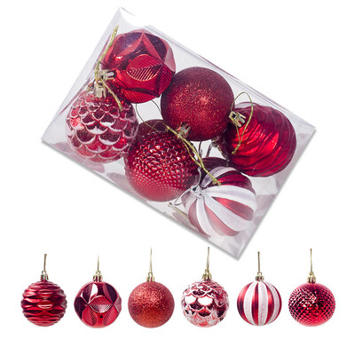 

12PCS Christmas Balls Portable Christmas Tree Decoration Festival Party Decoration