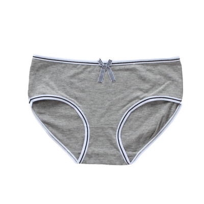 

Teenage Solid Pants Underwear Young Girl Briefs Ladies Candy Short Panties Kids Underpants 9-20Y