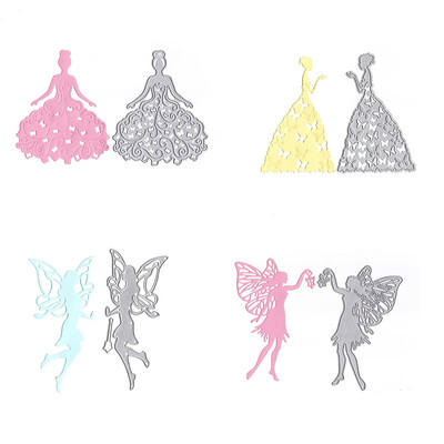 

Dancing Girl Cutting Dies Carbon Steel Embossing Stencil Metal Mould DIY Scrapbook Photo Album Crafts