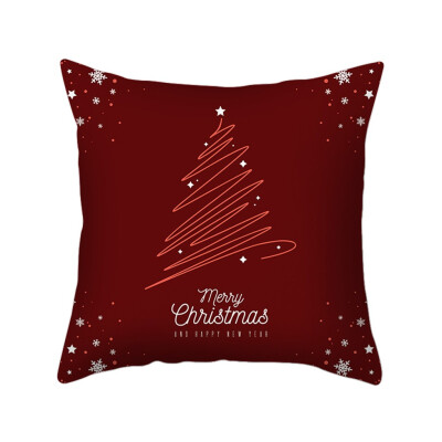 

Tailored Home Nordic Style Cushion Christmas Pillowcase for Living Room Bedroom