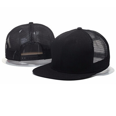 

Unisex Women Men Adjustable Flat Mesh Snapback Hat Cotton Baseball Cap Trucker Hat Summer Outdoor Accessories