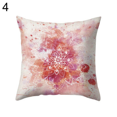 

Bohemian Style Square Throw Pillow Protector Case Cushion Cover Sofa Bed Decor