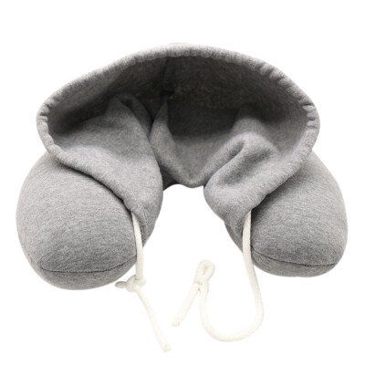 

Body Neck Pillow Nap Cotton Particle Pillow Soft Hooded Cotton U-Airplane Pillow Home Textile Travel Pillow Car Accessories