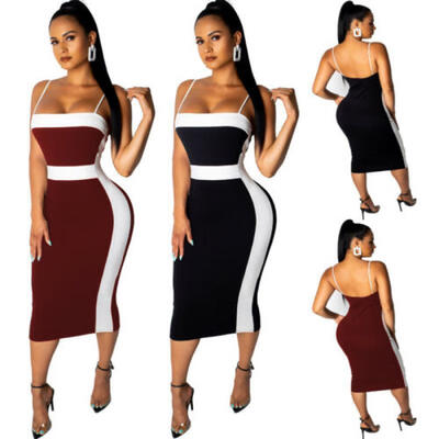 

Women Summer Boho Long Maxi dress Evening Cocktail Party Beach Dress Sundress