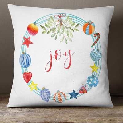 

Tailored Christmas Rectangle Cushion Cover Silk Square Pillow Case Pillowcase