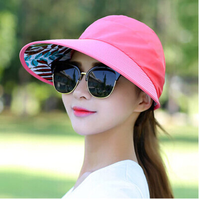 

Summer empty hat damp anti-ultraviolet Korean version spring&summer foldable sunscreen hat sunshade hat hat woman