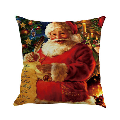 

Tailored Christmas Pillow Cover Pillowcases Decorative Sofa Cushion Cover 45x45cm