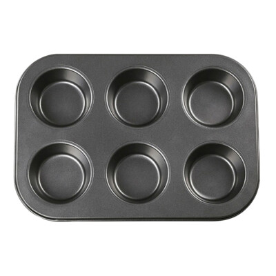 

6 Holes Non-stick Layer Round Mold Chocolate Molds Cake Baking Cake Tool