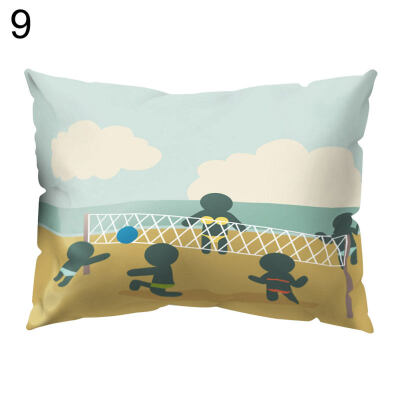 

Fresh Blue Sky Cloud Throw Pillow Protector Case Cushion Cover Bedding Articles