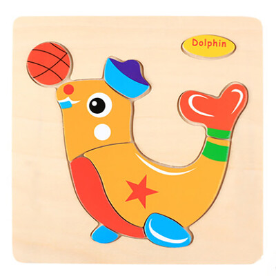 

Tailored Wooden Puzzle Educational Developmental Baby Kids Training Toy