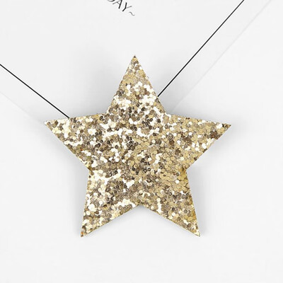 

Girls Hair Clips Cute Sequins Star Shape Hair Pin Children Hairpin Princess Hair Accessories