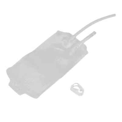 

400ML Transparent DIY Blood Packet Reusable Energy Drink Bag Juice Pack for Halloween