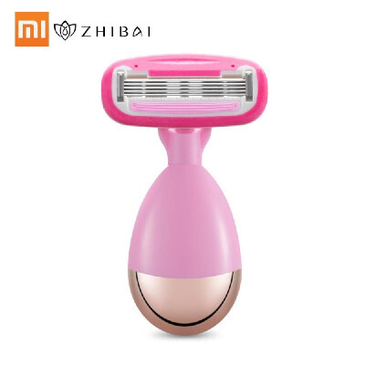 

Xiaomi Zhibai Body Scraping Shaver Portable Manual Epilator Hair Remover Female Facial Arm Hair Trimmer with Replacement Razor Bla